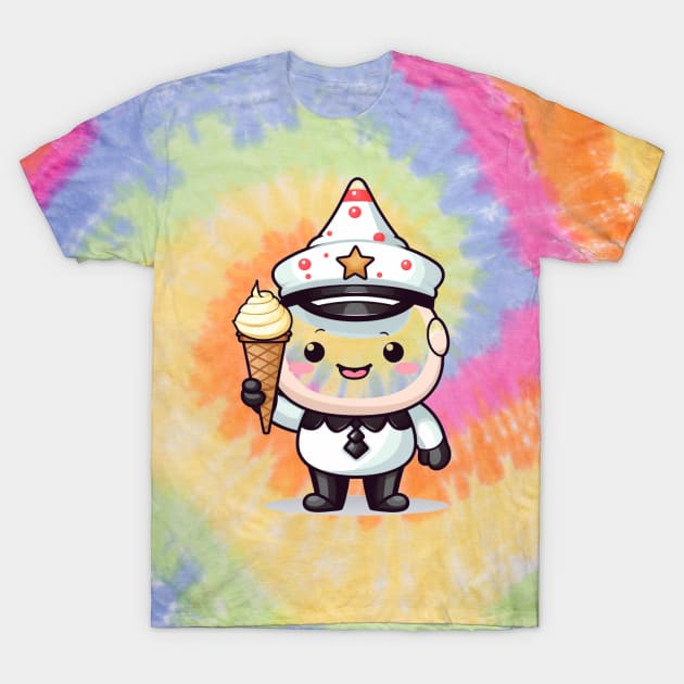 kawaii ice cream cone junk food T-Shirt cute  funny T-Shirt by nonagobich